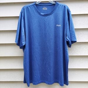 FILA men's Sport top Size XXL Blue. Spandex/Polyester
